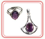 Katehla Gemstone, Amethyst Rings, Amethyst Pendants @09350487721