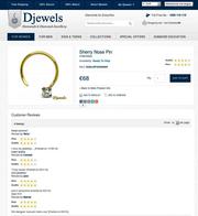 Diamond Jewellery  - Diamond Nose Pin