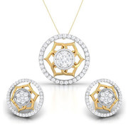 Diamond Pendant Sets Price,  Buy Diamond Pendant Sets Online for Women