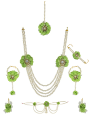 Get Flat 10% Discount on flower jewellery online by Anuradha Art 