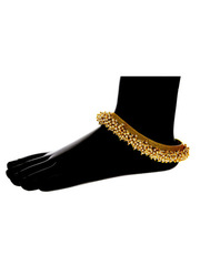 Buy Anklets Design Online For Girls &  Bridal Payal by Anuradha Art