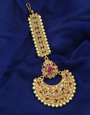 Check out the Collection of Rajasthani Borla Maang Tikka