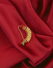 Buy now Maharashtrian Bridal Nath Design by Anuradha Art Jewellery