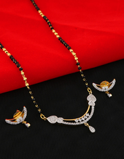 Buy for Long Mangalsutra Designs at best price by Anuradha Art Jewelle