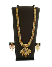 Buy Latest Gold Long Necklace Designs Collection at Best Price