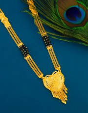 Get Latest Long Mangalsutra Design in Gold at Best Price 