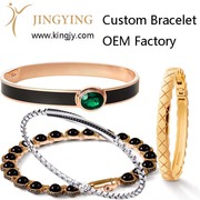 Custom ring gold plated silver jewelry supplier 