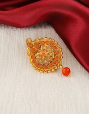 Buy Saree Pin Design Online at an Low Price by Anuradha Art Jewellery.