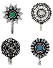 Buy Beautiful Collection of Silver Nose Pin Online at Affordable Price