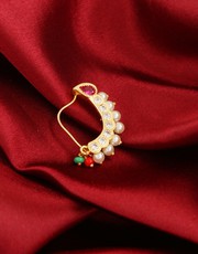 Buy Beautiful Collection of Nose Ring Design Online at Low Cost