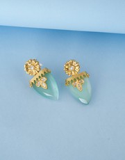 Explore Kundan Earrings Designs Online from Anuradha Art Jewellery