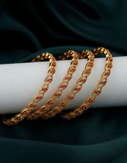 Buy An Exclusive Collection of Thread Bangles at Best Price.