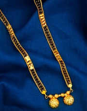 Anuradha Art Jewellery Offers Long Mangalsutra Designs in Gold at Best