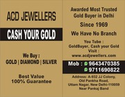 Get Cash For Your Gold in Delhi
