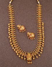 Shop for Gold Long Necklace Designs at Best Price by Anuradha