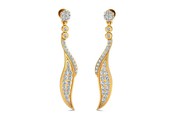 Buy Fiamma Diamond Dangle Earrings at best price