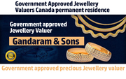 Gandaram & Sons - Government Approved Jewellery Valuers Canada permane