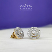 Eco-friendly diamonds earring